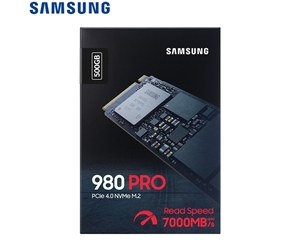 三星980 PRO 500G M.2接口(NVMe協(xié)議PCIe 4.0 x4)固態(tài)硬盤(pán)