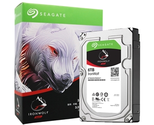 希捷（SEAGATE）酷狼NAS硬盤(pán) 6T 網(wǎng)絡(luò)云存儲(chǔ)陣列機(jī)械硬盤(pán)