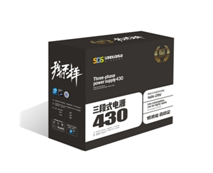 三段式電源 KPL430 額定 230W 智能控溫靜音節(jié)能支持背線臺式機主機電源