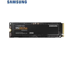 SAMSUNG三星970EVO plus 250G M.2 NVMe pcie筆記本臺式機固態(tài)硬盤SSD 固態(tài)硬盤