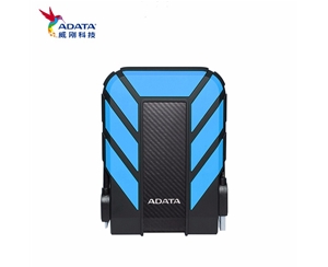 威剛（ADATA）HD710PRO USB3.0三防移動硬盤防水防塵防震戶外攝影旅行 藍色 1TB