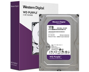 西部數(shù)據(jù)(WD)紫盤(pán) 1TB SATA6Gb/s 64M 監(jiān)控硬盤(pán)(WD10EJRX)