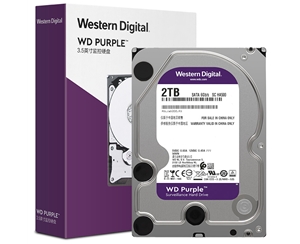 西部數(shù)據(jù)(WD)紫盤(pán) 2TB SATA6Gb/s 64M 監(jiān)控硬盤(pán)(WD20EJRX)
