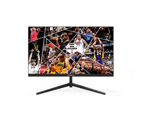 酷樂(lè) COOLLE Q270 27寸 曲面無(wú)邊框/V型底座 黑色液晶顯示器 HDMI+VGA